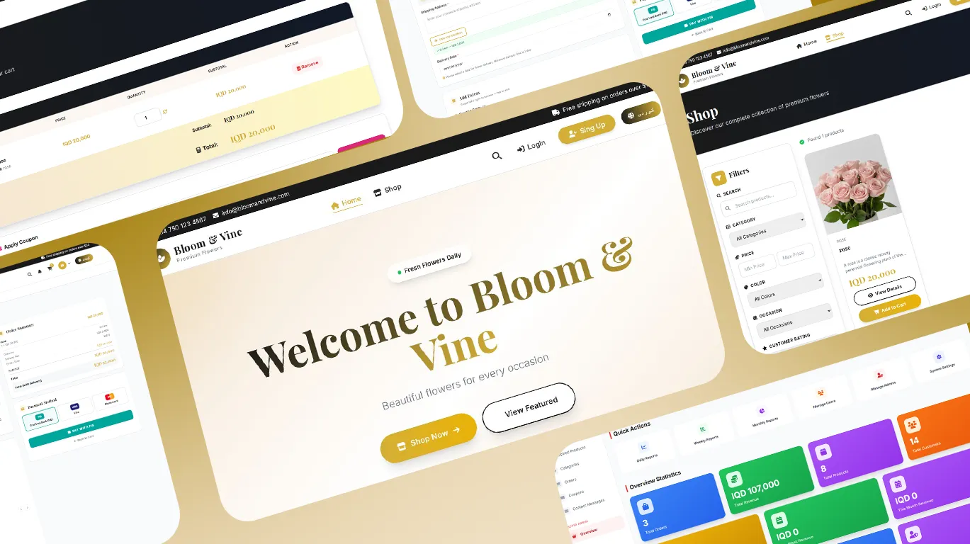 Bloom & Vine: Next-Gen Floral E-Commerce